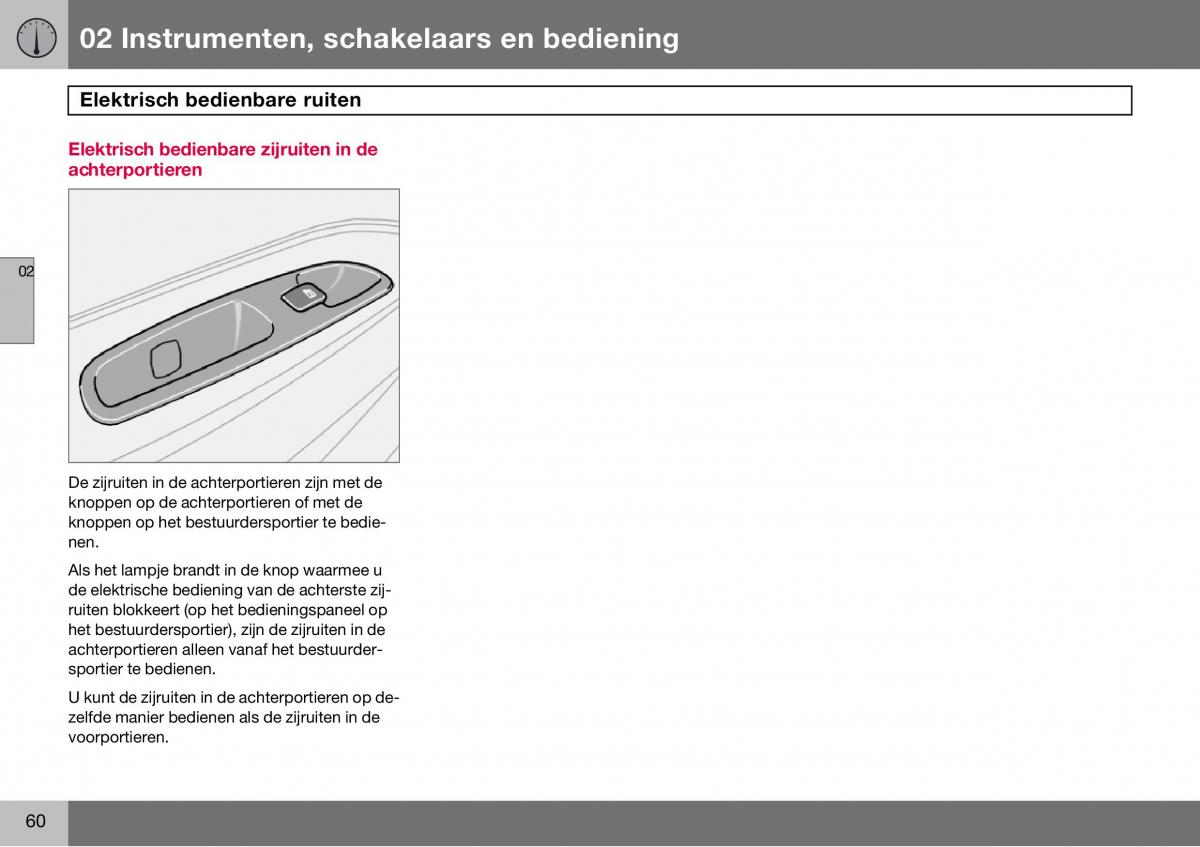 Volvo S60 I 1 handleiding / page 61