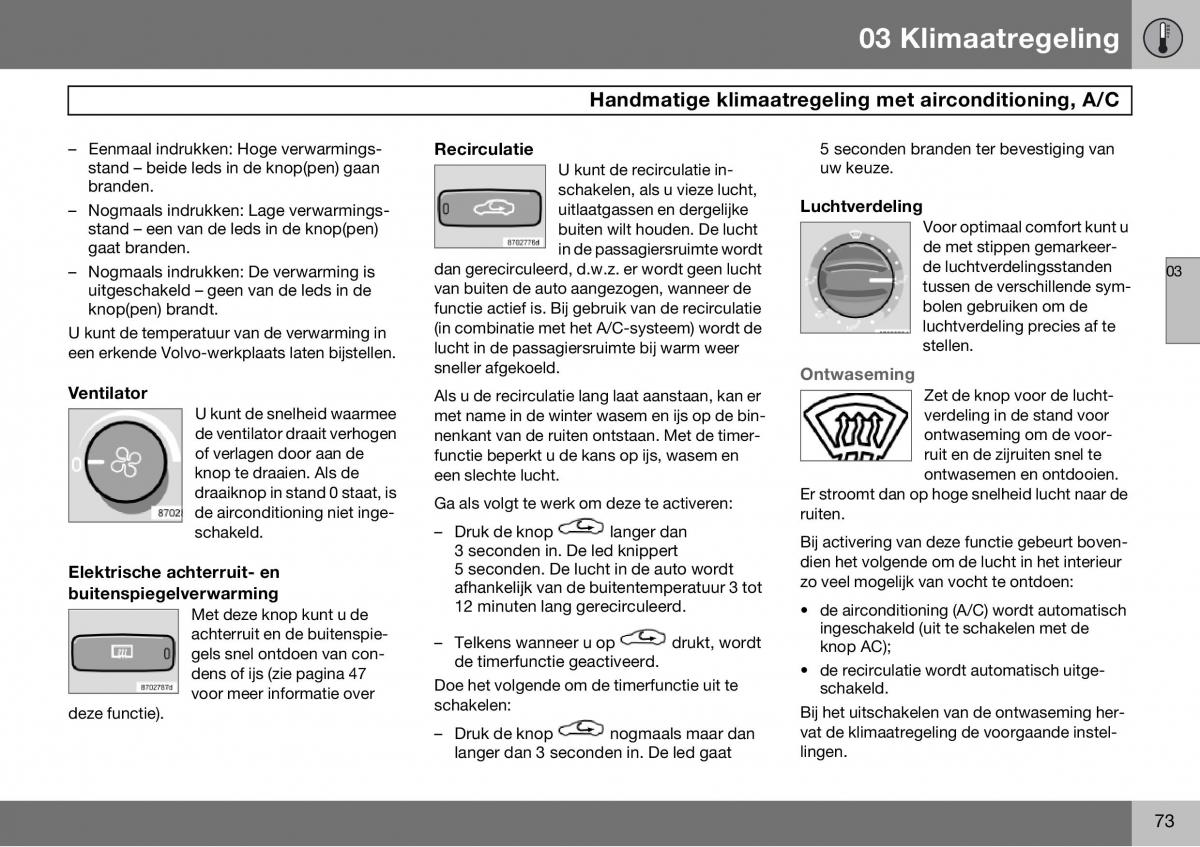 Volvo S60 I 1 handleiding / page 74