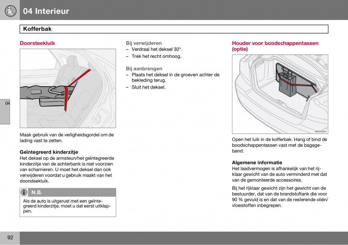 Volvo S60 I 1 handleiding / page 93