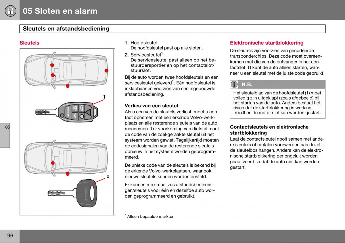 Volvo S60 I 1 handleiding / page 97