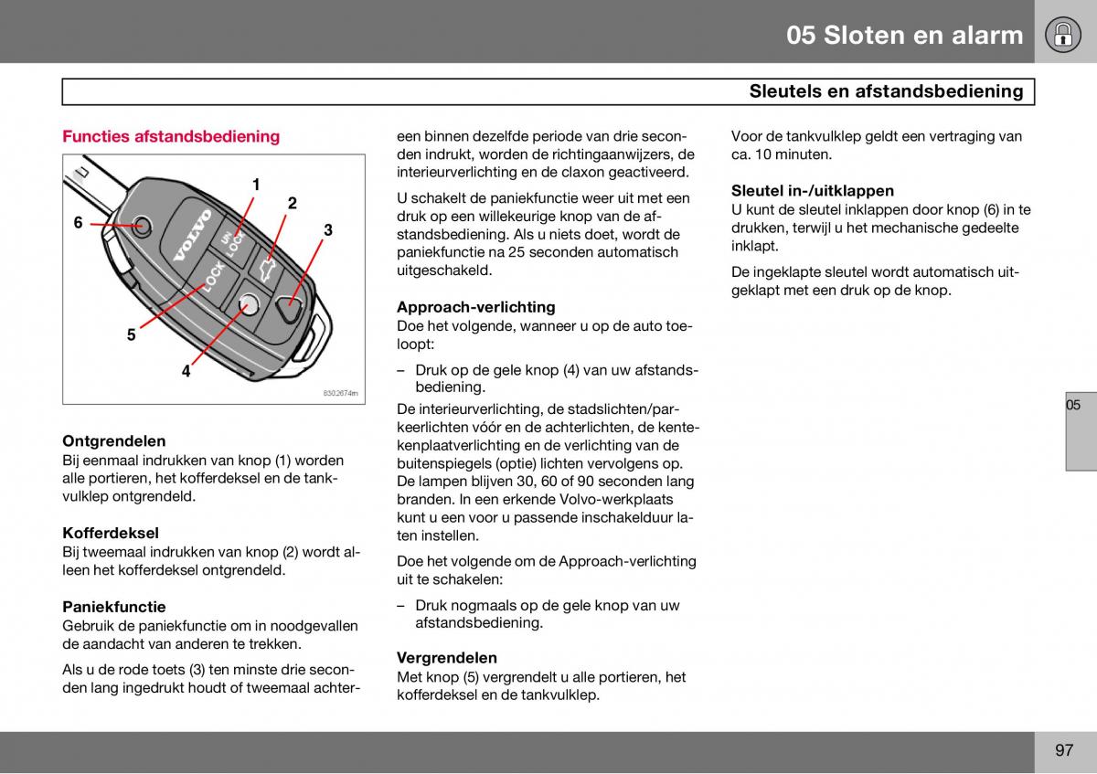 Volvo S60 I 1 handleiding / page 98