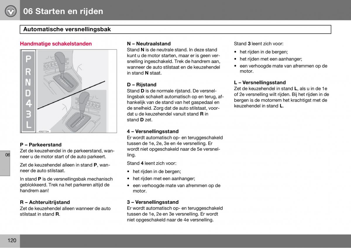 Volvo S60 I 1 handleiding / page 121