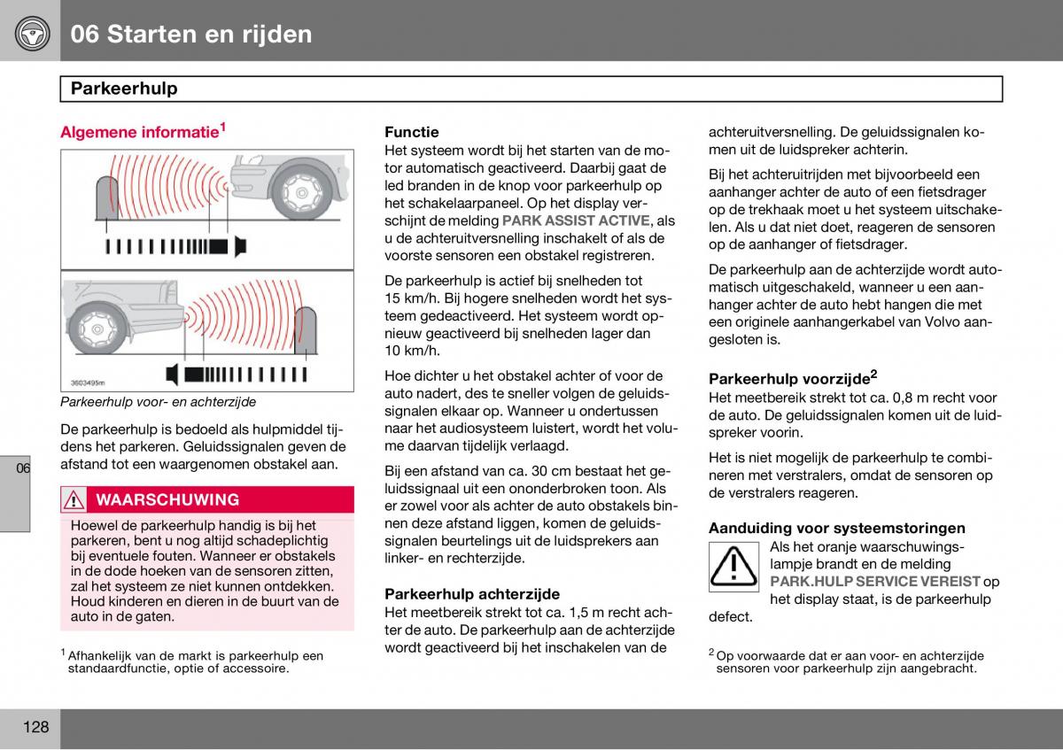 Volvo S60 I 1 handleiding / page 129