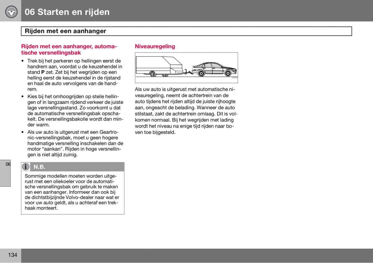 Volvo S60 I 1 handleiding / page 135