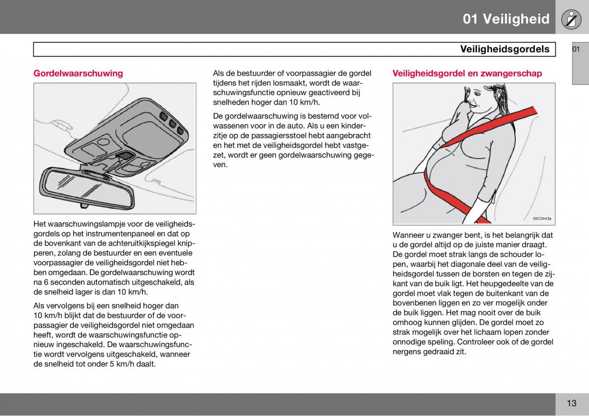 Volvo S60 I 1 handleiding / page 14