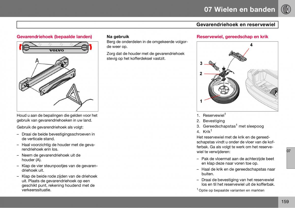 Volvo S60 I 1 handleiding / page 160