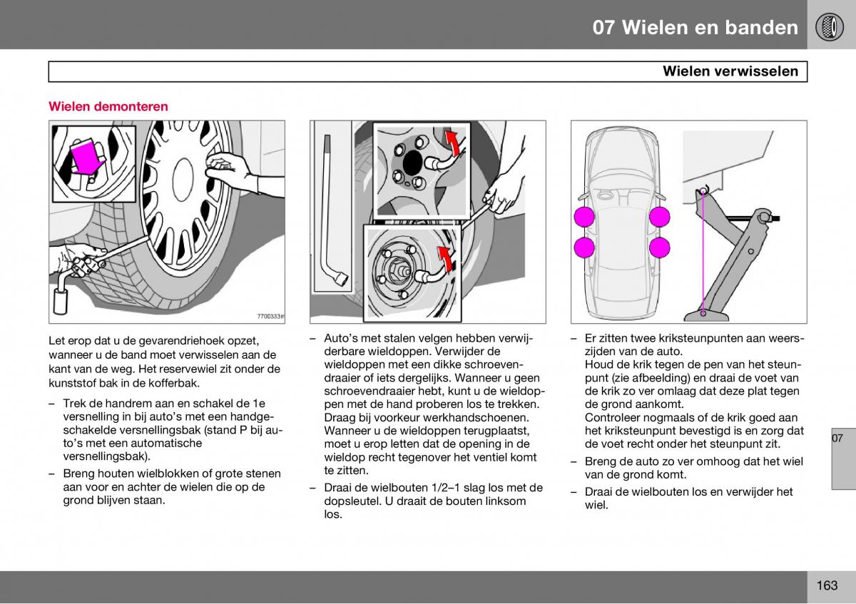 Volvo S60 I 1 handleiding / page 164