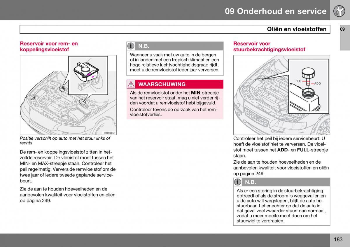 Volvo S60 I 1 handleiding / page 184