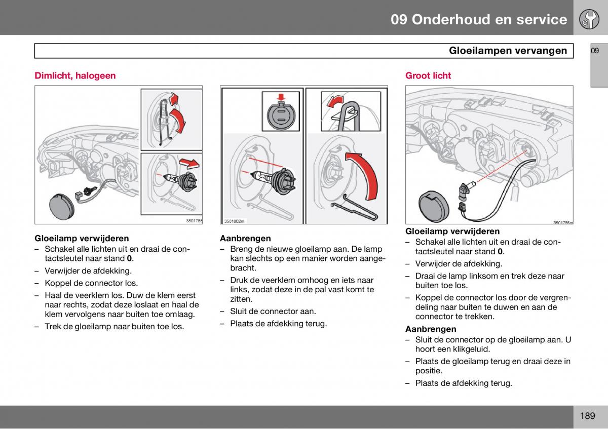 Volvo S60 I 1 handleiding / page 190