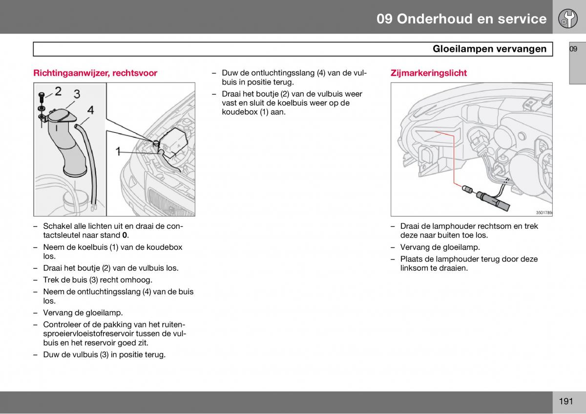 Volvo S60 I 1 handleiding / page 192