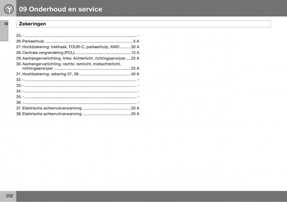 Volvo S60 I 1 handleiding / page 203