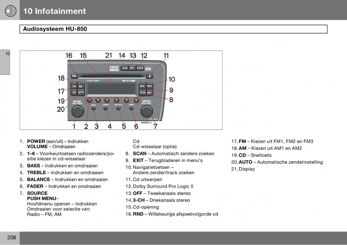 Volvo S60 I 1 handleiding / page 209