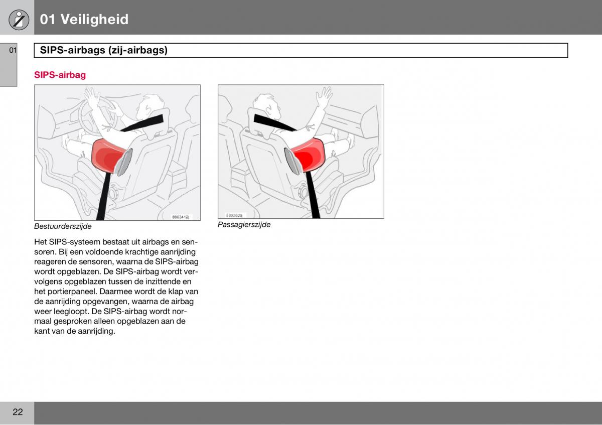 Volvo S60 I 1 handleiding / page 23