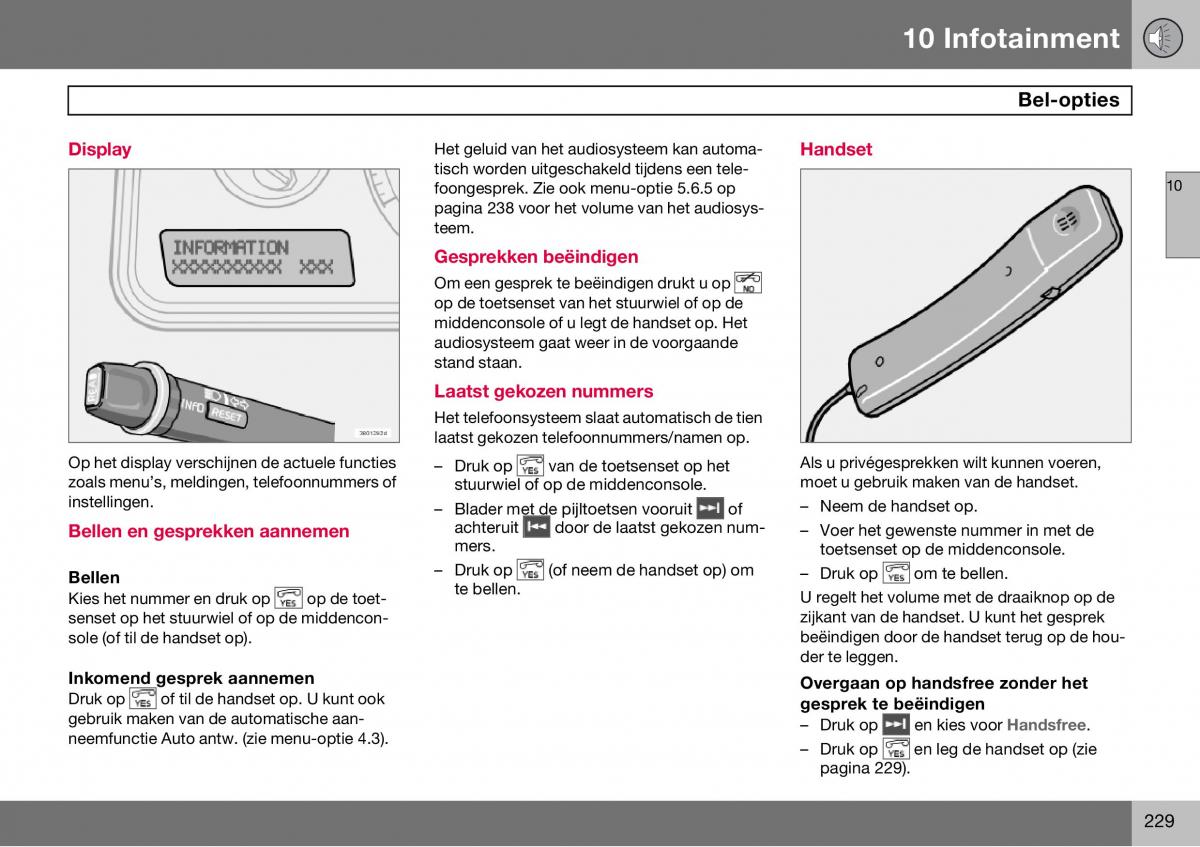 Volvo S60 I 1 handleiding / page 230