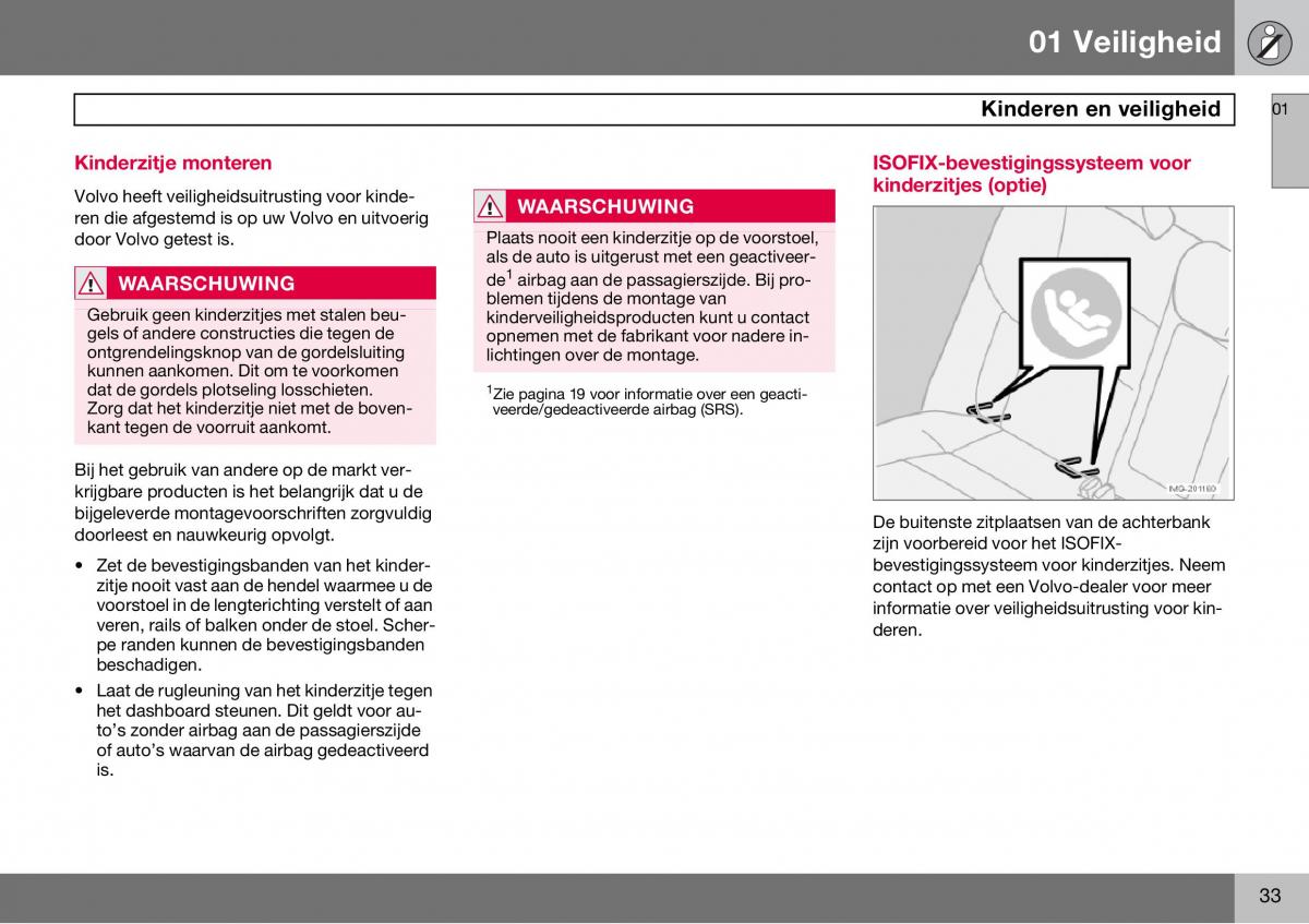 Volvo S60 I 1 handleiding / page 34