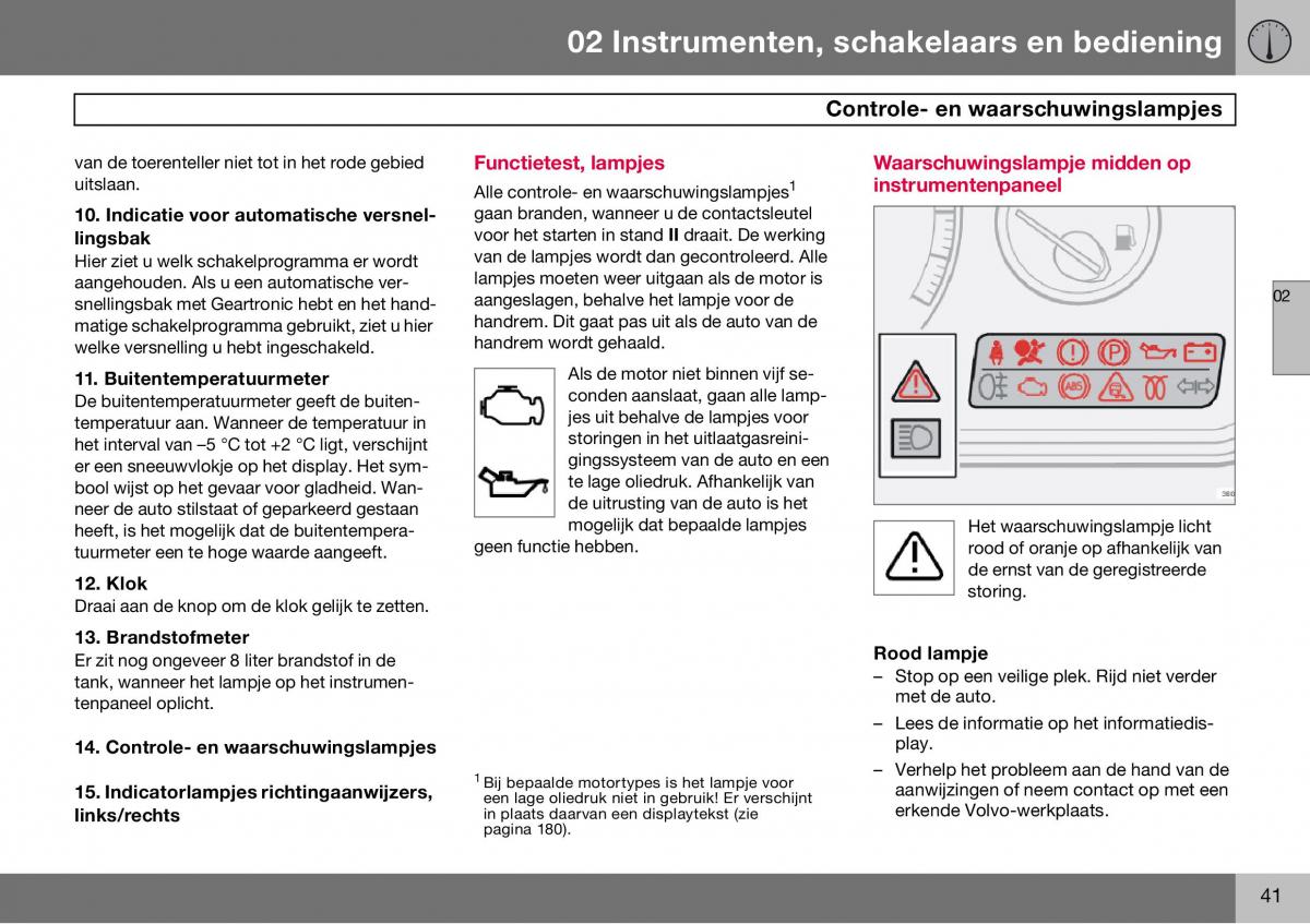 Volvo S60 I 1 handleiding / page 42