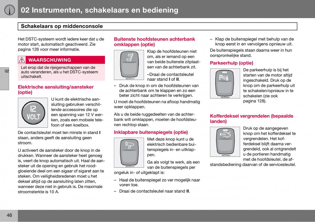 Volvo S60 I 1 handleiding / page 47