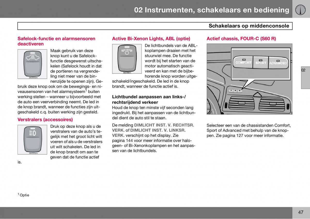 Volvo S60 I 1 handleiding / page 48