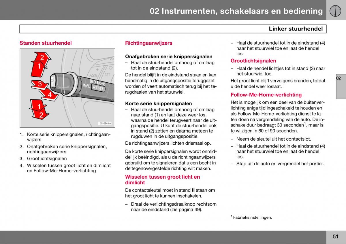 Volvo S60 I 1 handleiding / page 52