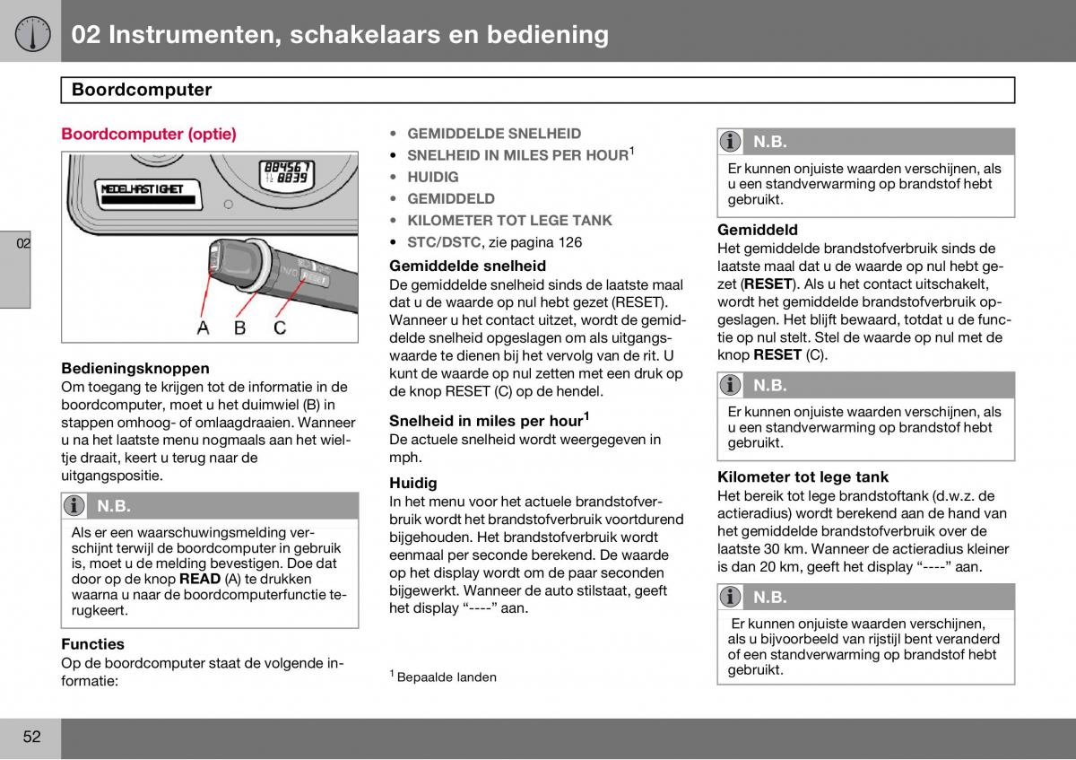 Volvo S60 I 1 handleiding / page 53