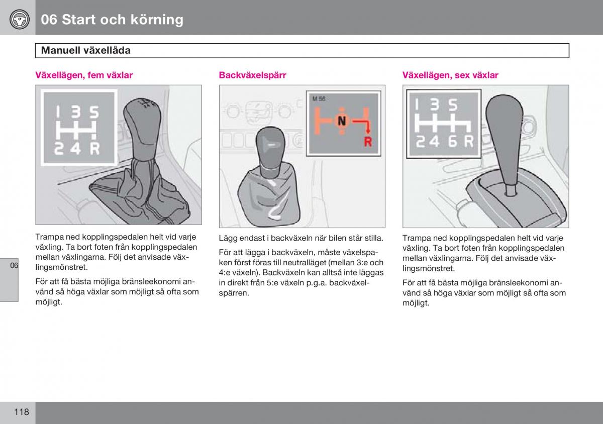 Volvo S60 I 1 instruktionsbok / page 119