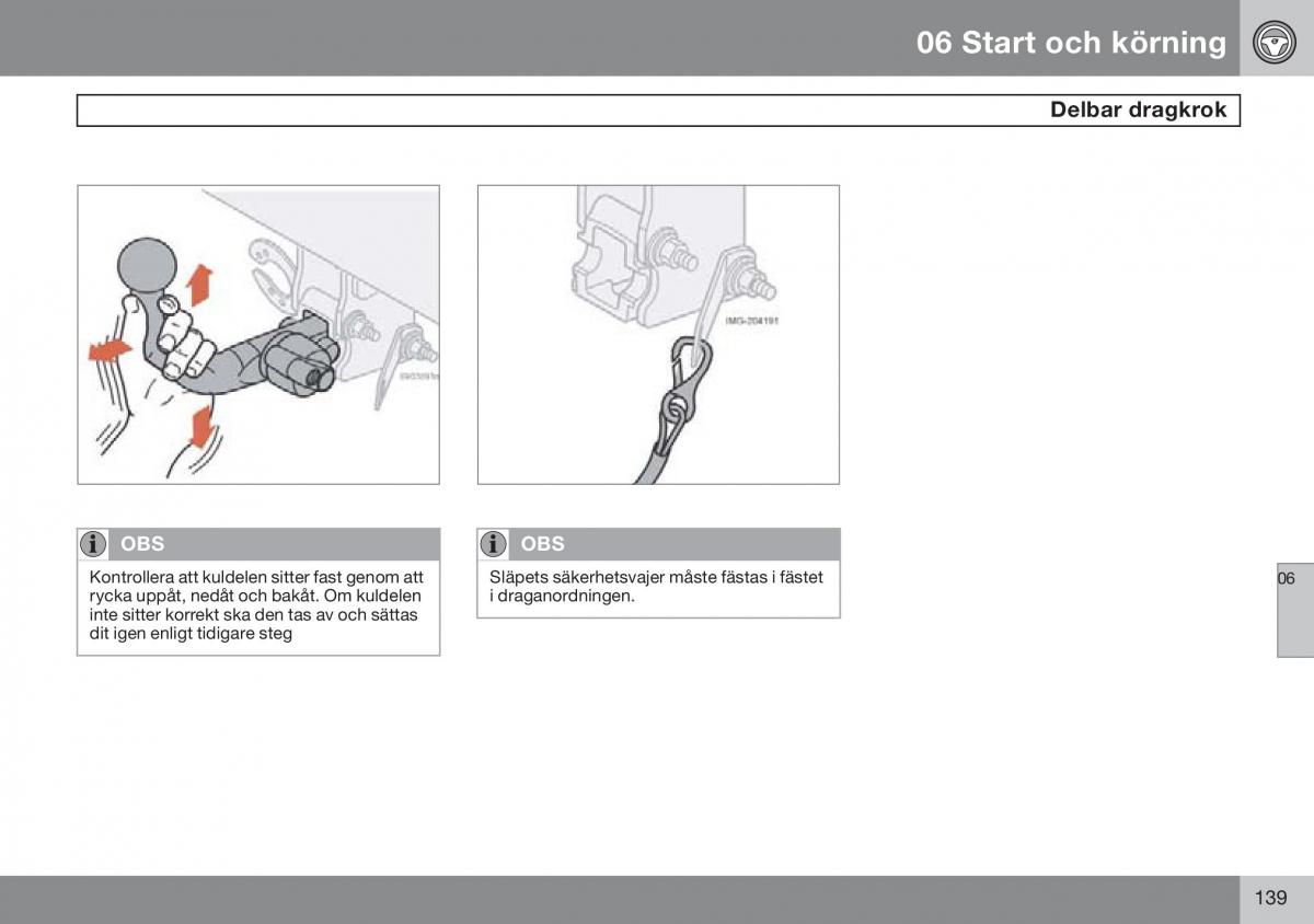 Volvo S60 I 1 instruktionsbok / page 140