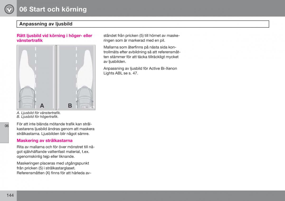 Volvo S60 I 1 instruktionsbok / page 145