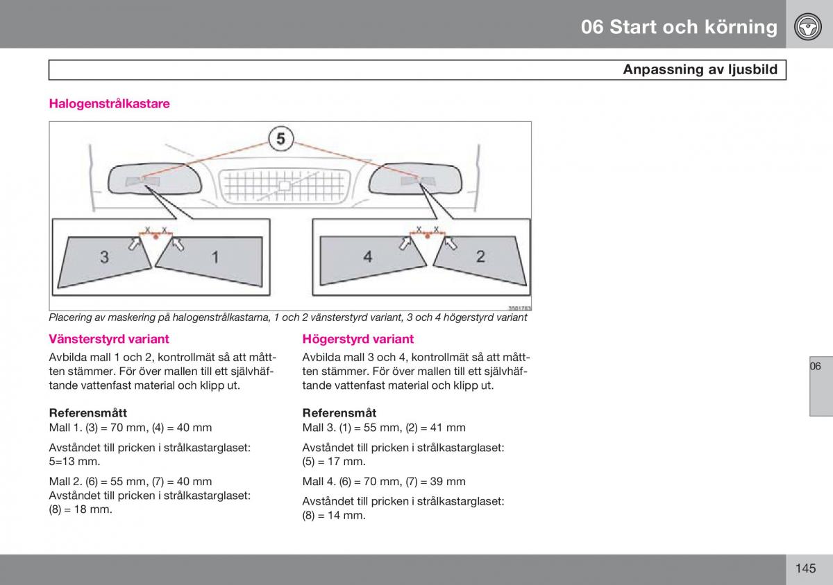 Volvo S60 I 1 instruktionsbok / page 146