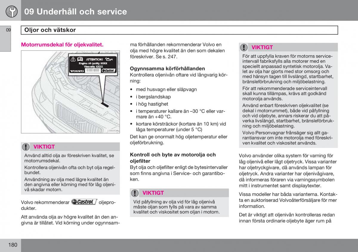 Volvo S60 I 1 instruktionsbok / page 181