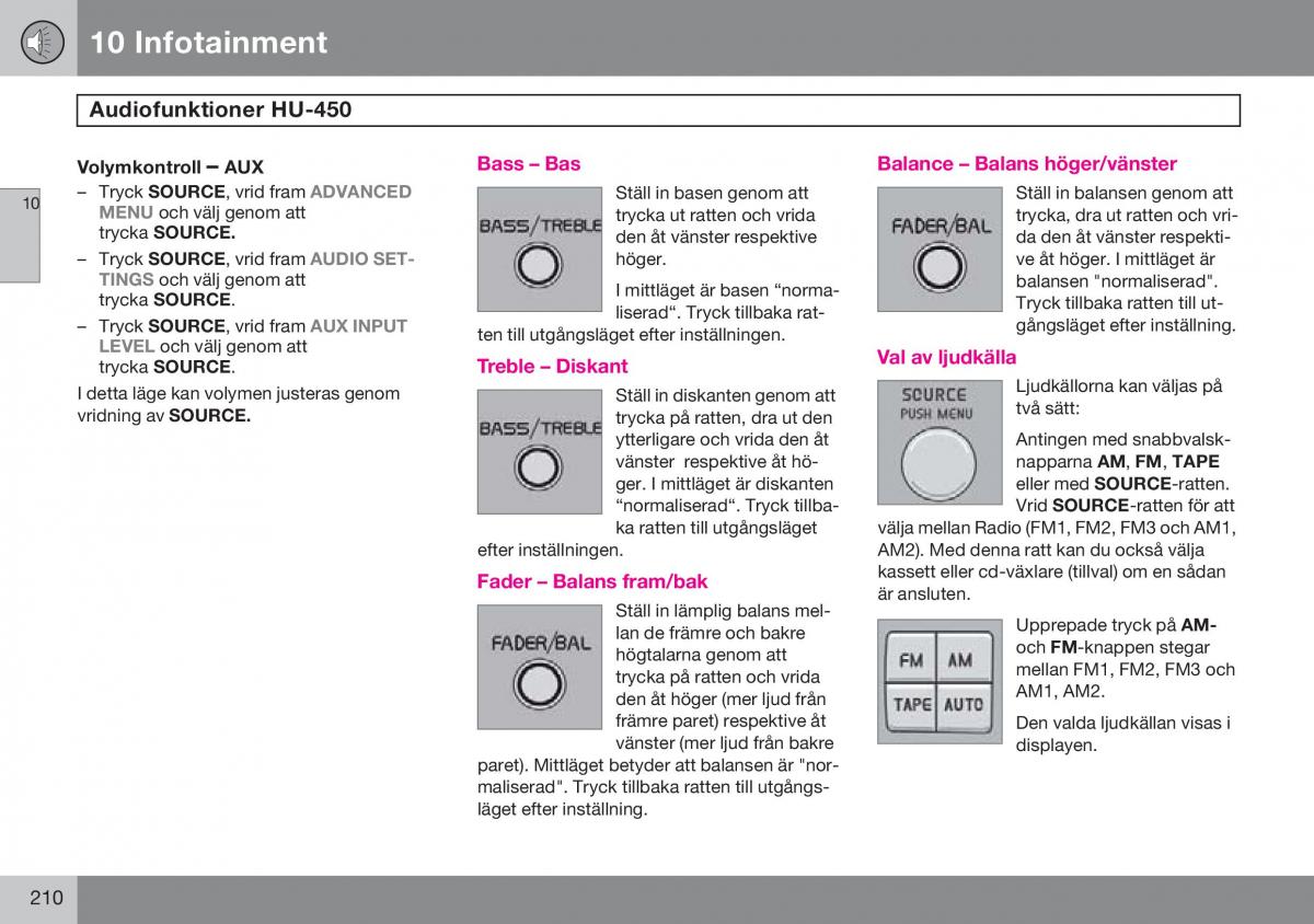 Volvo S60 I 1 instruktionsbok / page 211