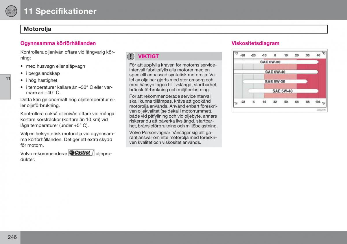 Volvo S60 I 1 instruktionsbok / page 247