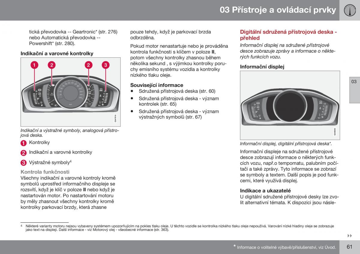 Volvo S60 II 2 navod k obsludze / page 63