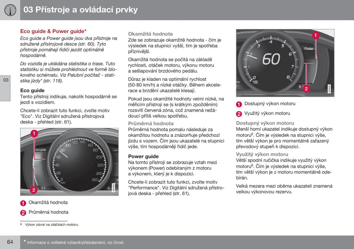 Volvo S60 II 2 navod k obsludze / page 66