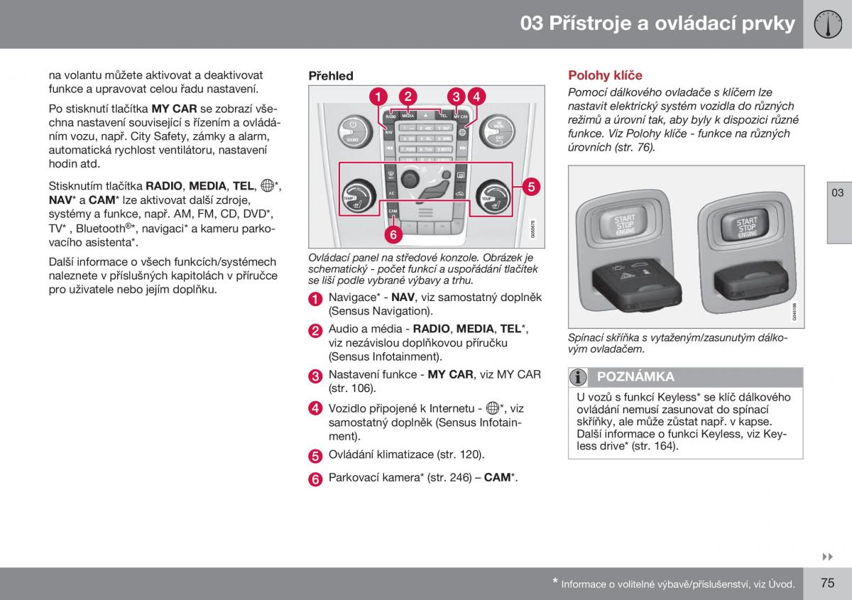 Volvo S60 II 2 navod k obsludze / page 77