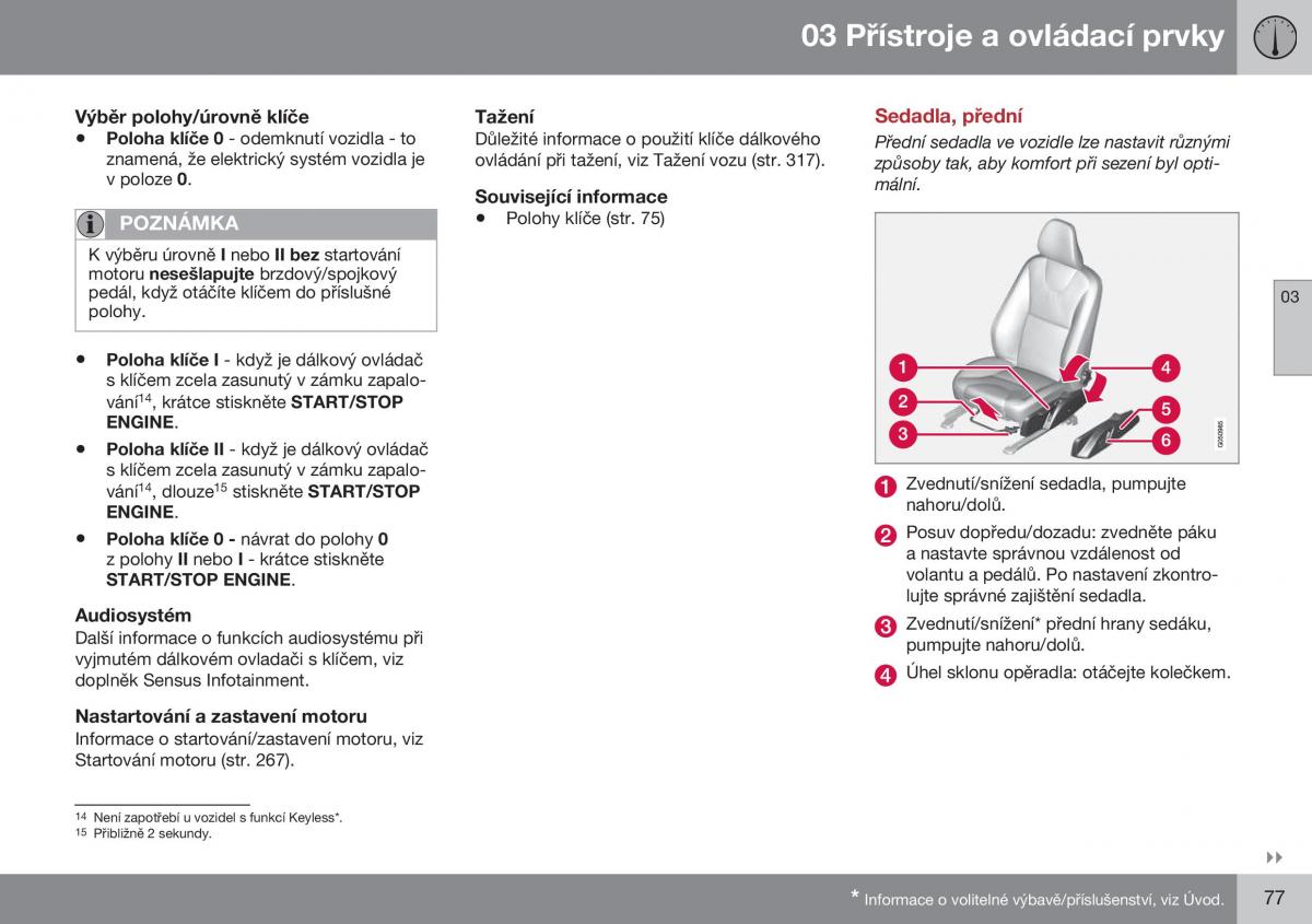 Volvo S60 II 2 navod k obsludze / page 79