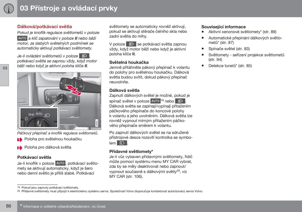 Volvo S60 II 2 navod k obsludze / page 88