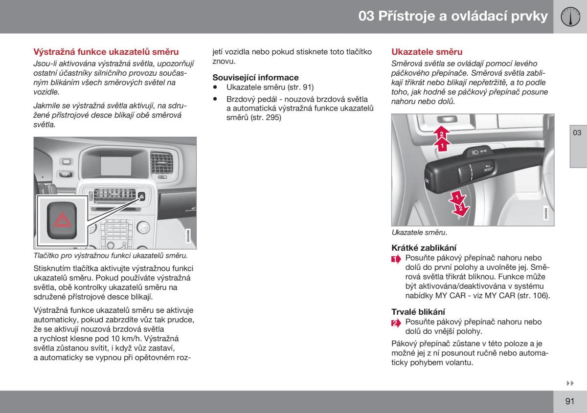 Volvo S60 II 2 navod k obsludze / page 93