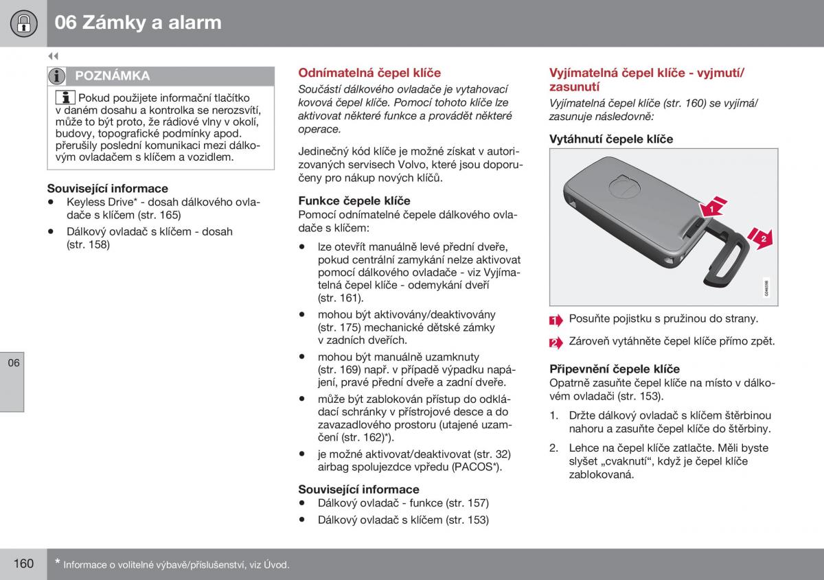 Volvo S60 II 2 navod k obsludze / page 162