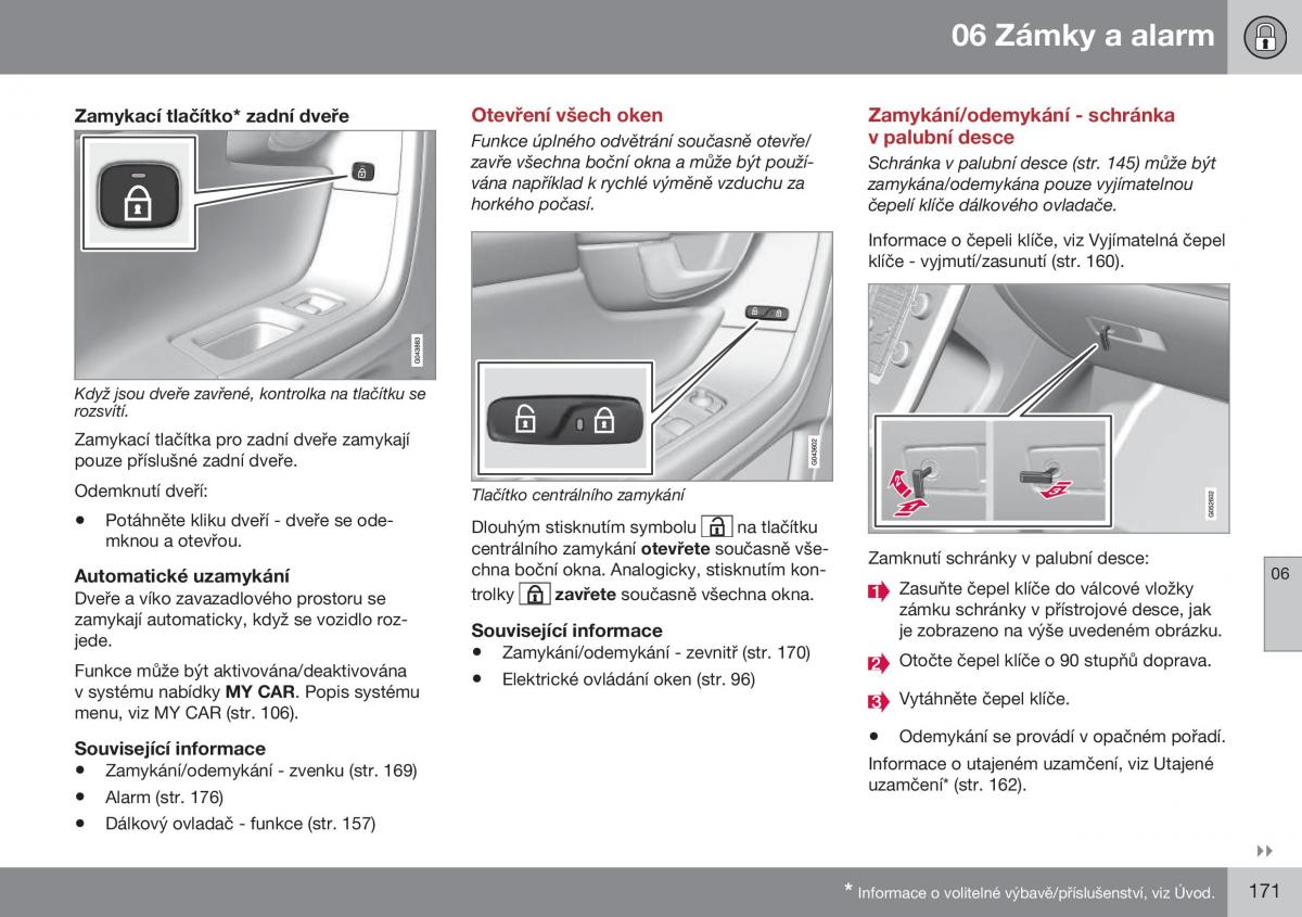 Volvo S60 II 2 navod k obsludze / page 173