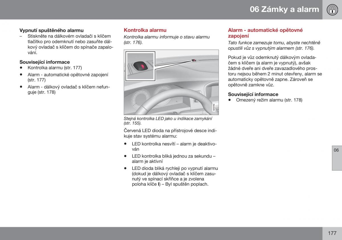 Volvo S60 II 2 navod k obsludze / page 179