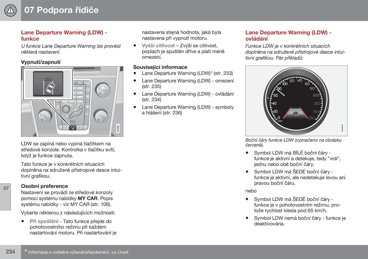 Volvo S60 II 2 navod k obsludze / page 236