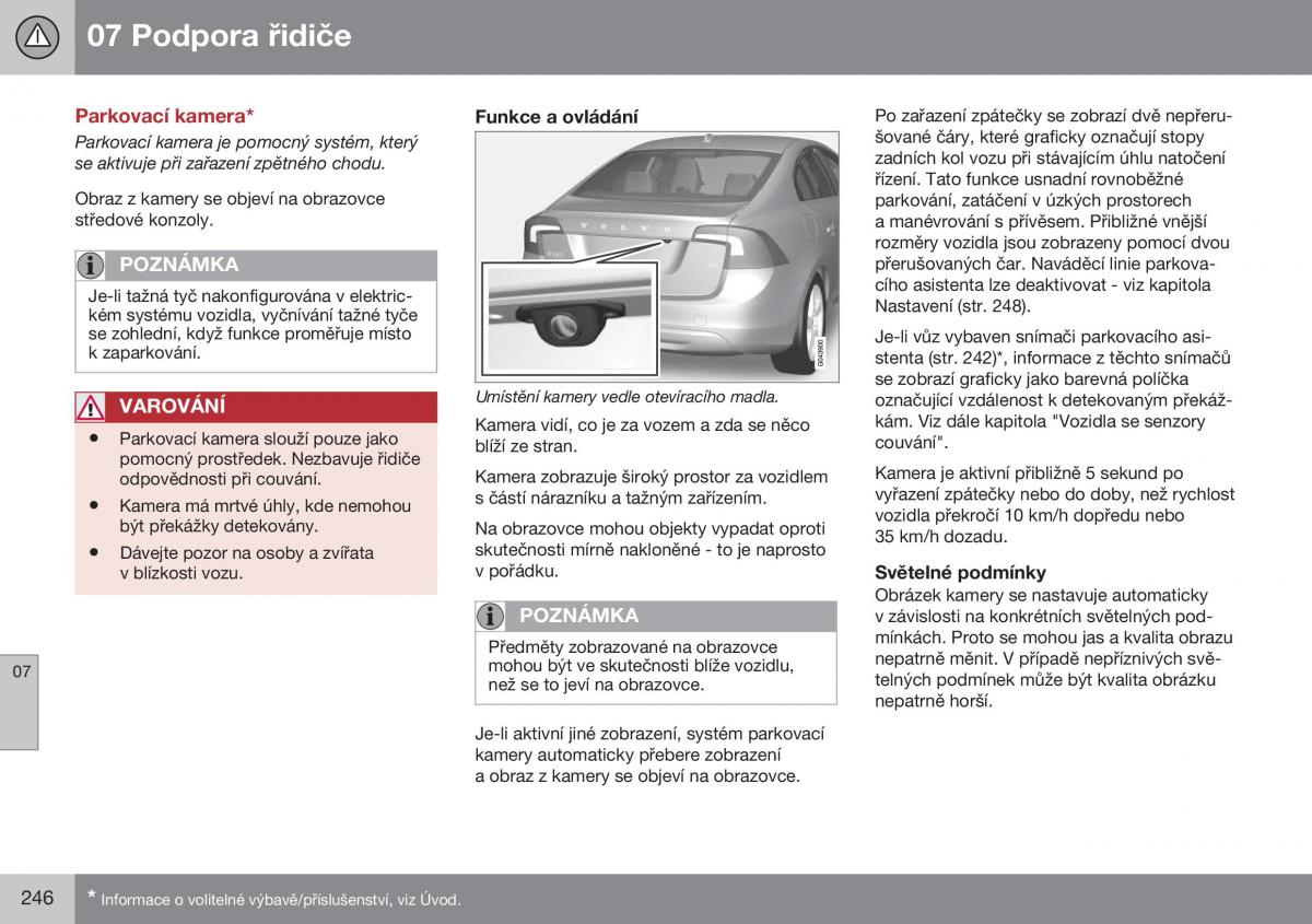 Volvo S60 II 2 navod k obsludze / page 248