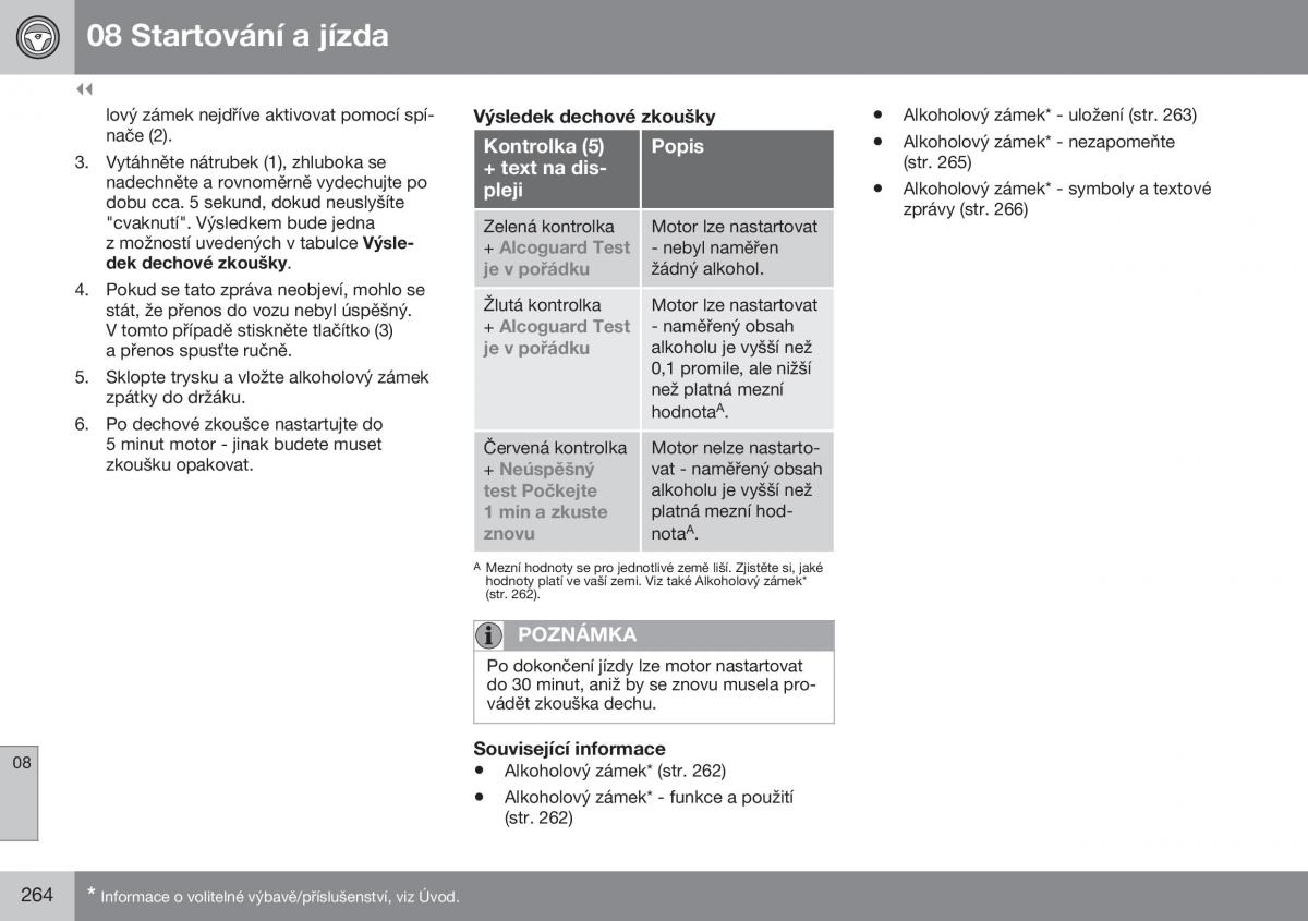 Volvo S60 II 2 navod k obsludze / page 266