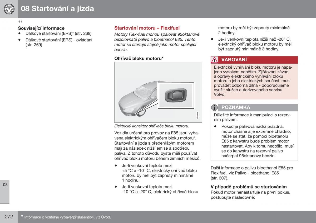 Volvo S60 II 2 navod k obsludze / page 274