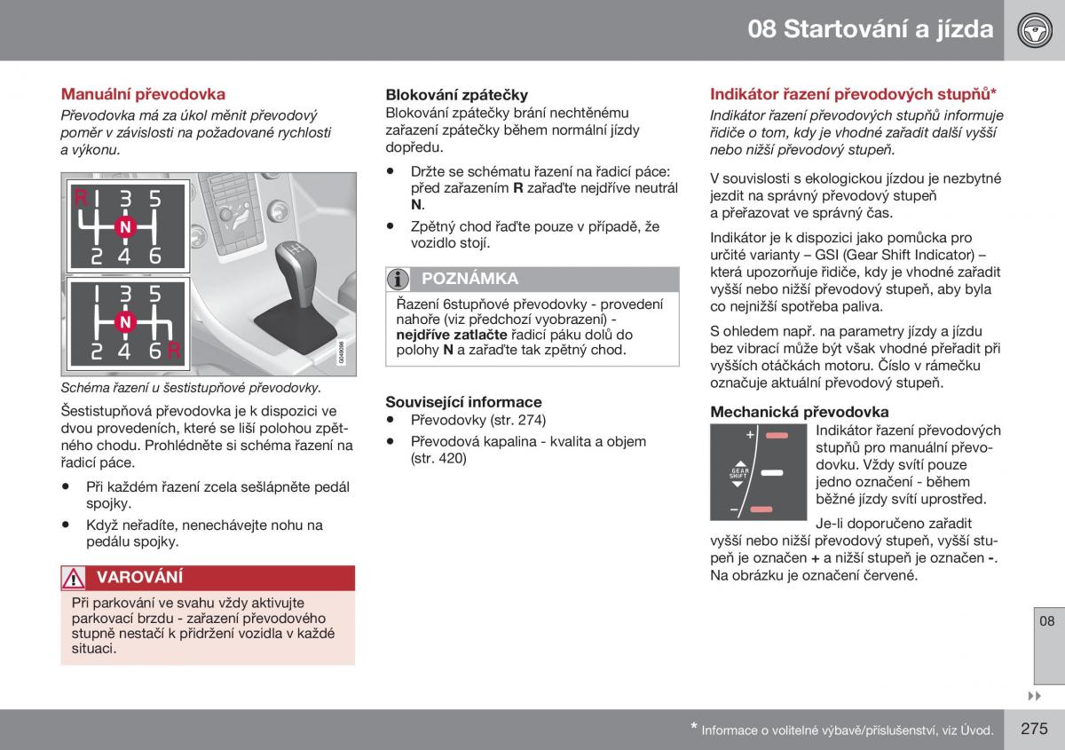 Volvo S60 II 2 navod k obsludze / page 277