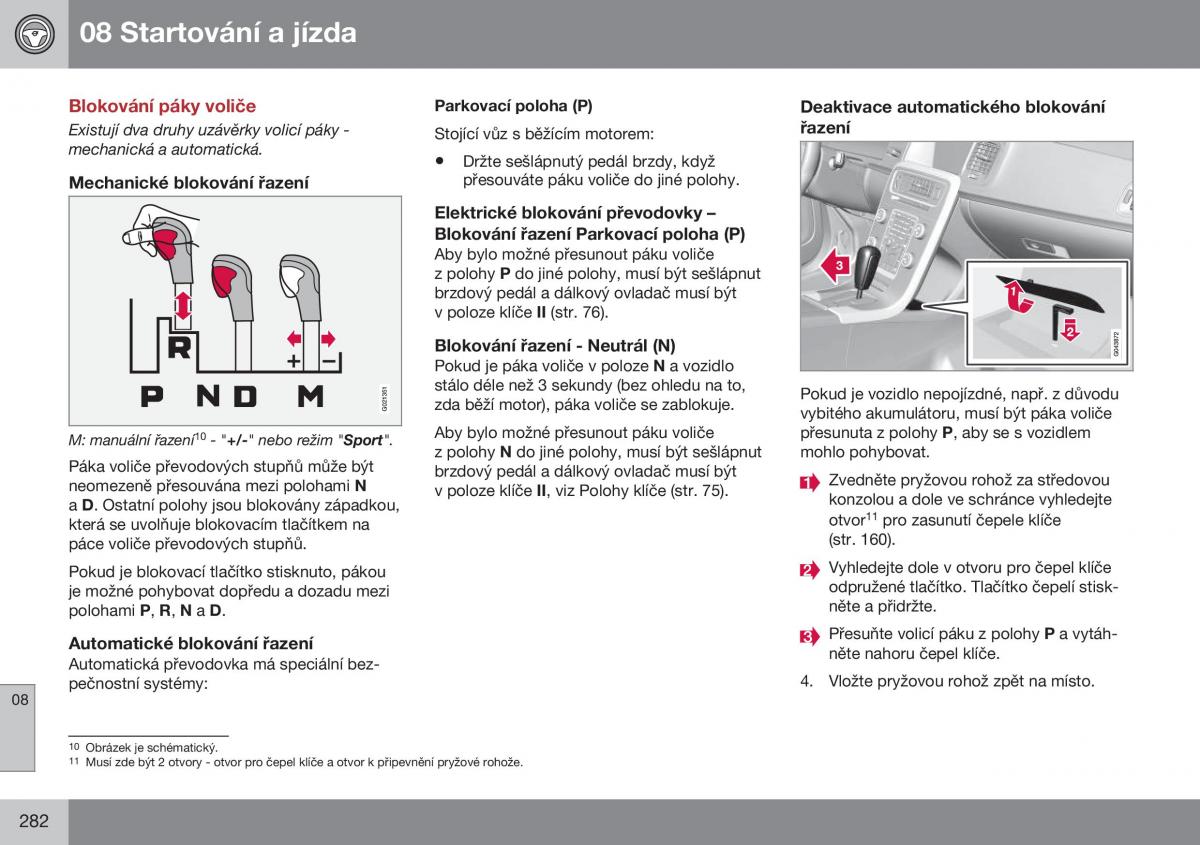 Volvo S60 II 2 navod k obsludze / page 284