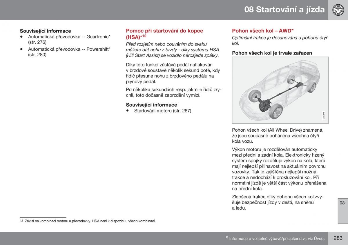 Volvo S60 II 2 navod k obsludze / page 285