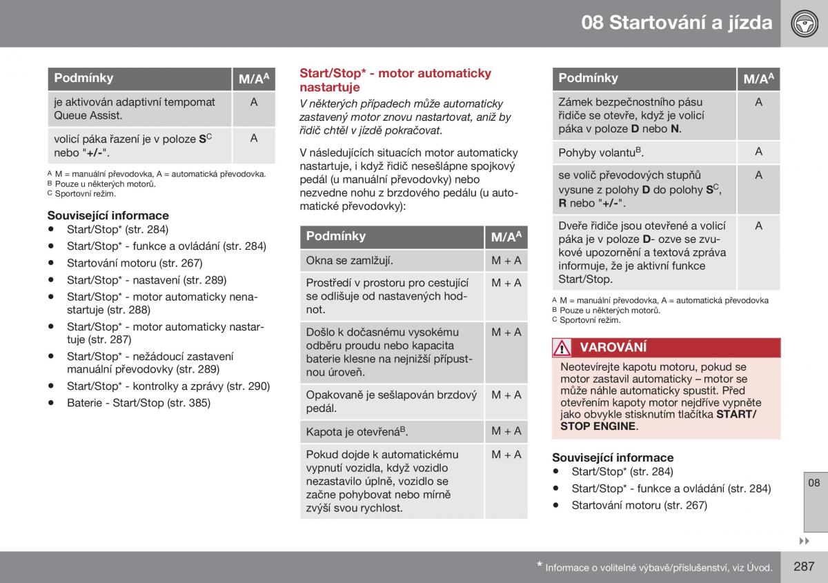 Volvo S60 II 2 navod k obsludze / page 289