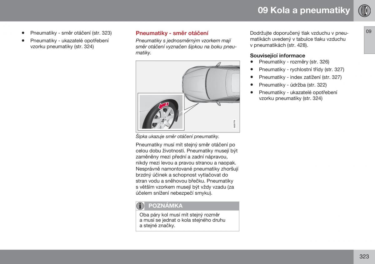 Volvo S60 II 2 navod k obsludze / page 325