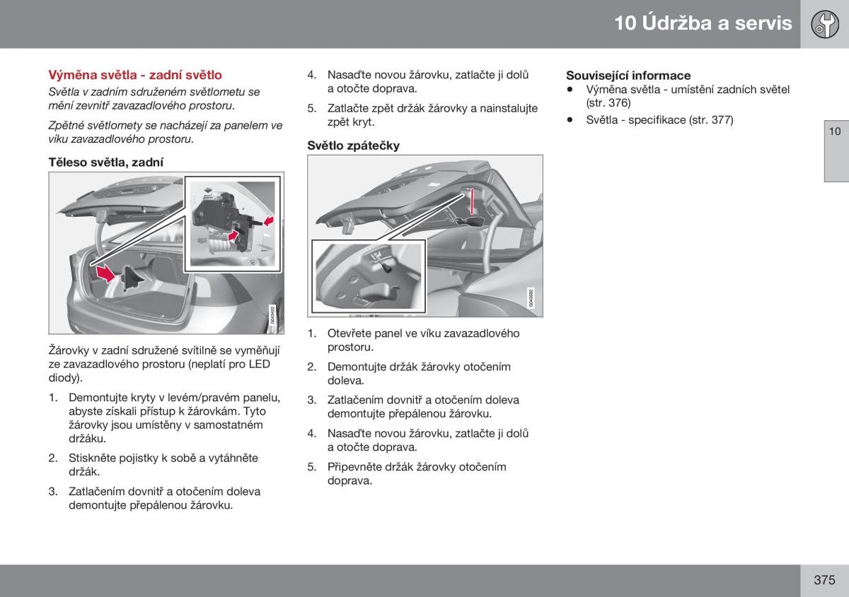 Volvo S60 II 2 navod k obsludze / page 377